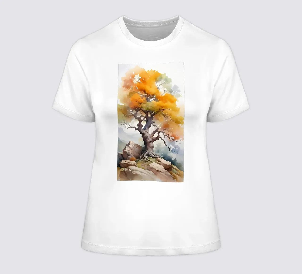 Minimalist Poster 294 women's fitted t-shirt by Kadynce