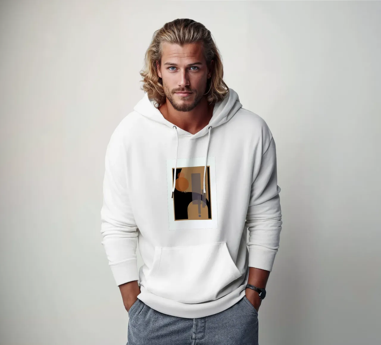 Art Print I felpa con cappuccio da Nordic Creators