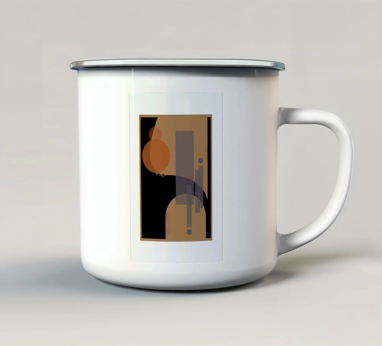 Art Print I tazza in smalto da Nordic Creators