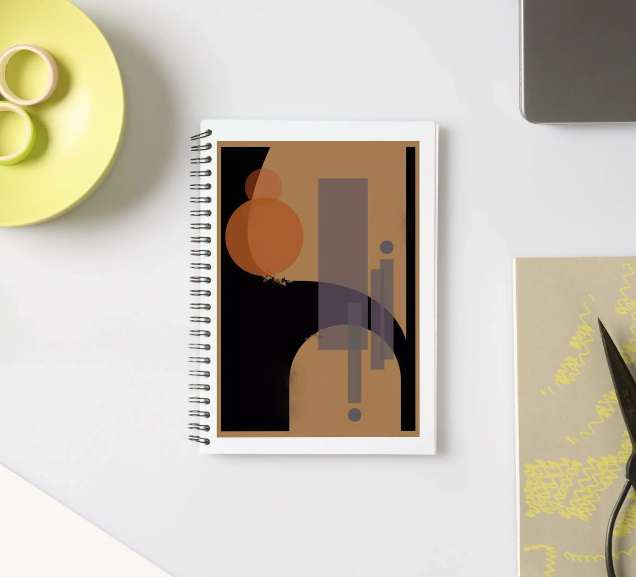 Art Print I spiral notebook by Nordic Creators