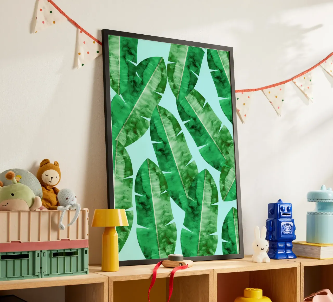 Floral composition XX poster by Ginnery