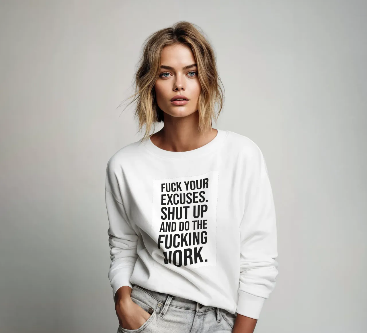 Scuse per chiudere il becco felpa da Delaplane