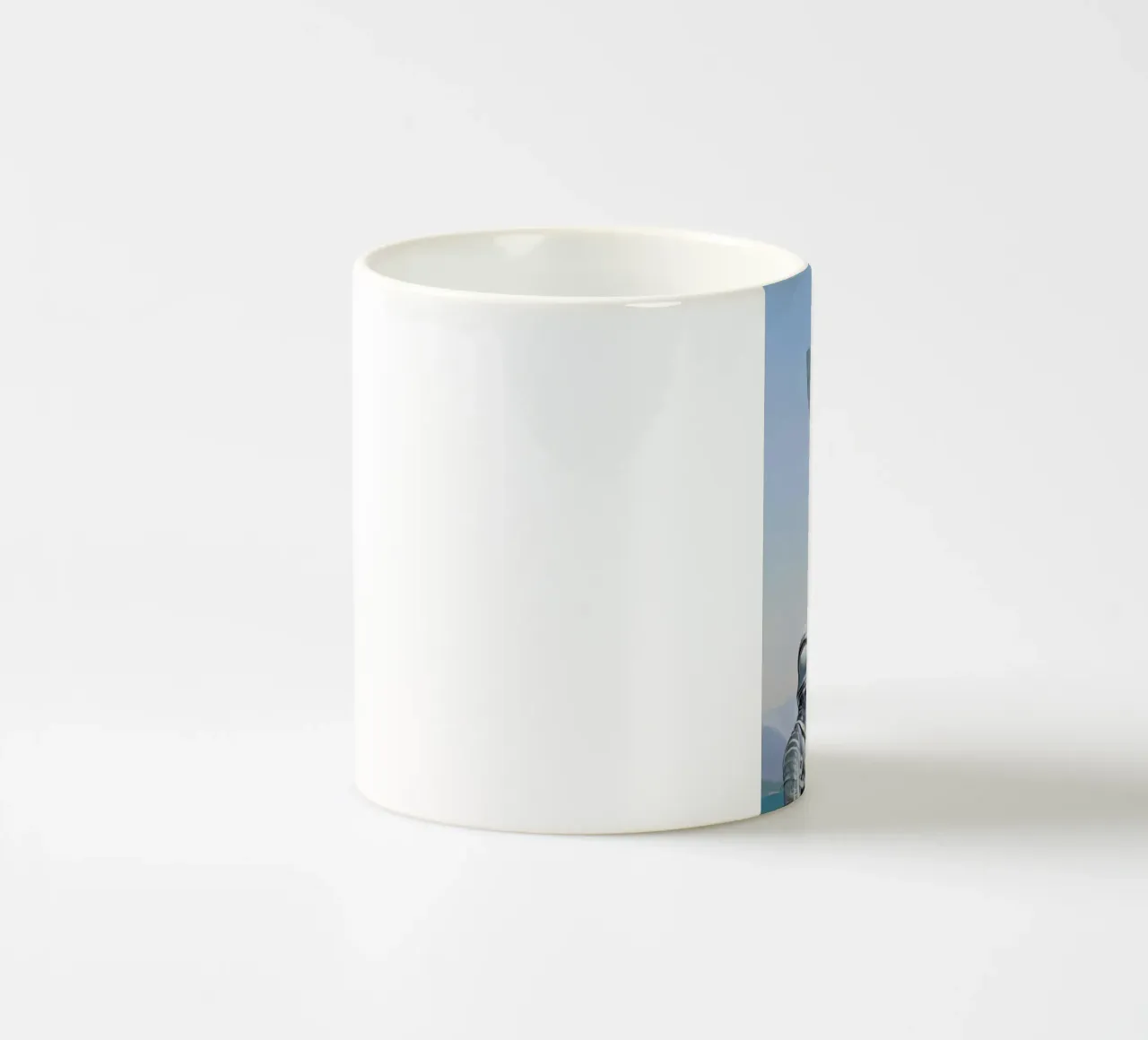 Floating Island Pizza Hut tazza in ceramica da Scott Listfield