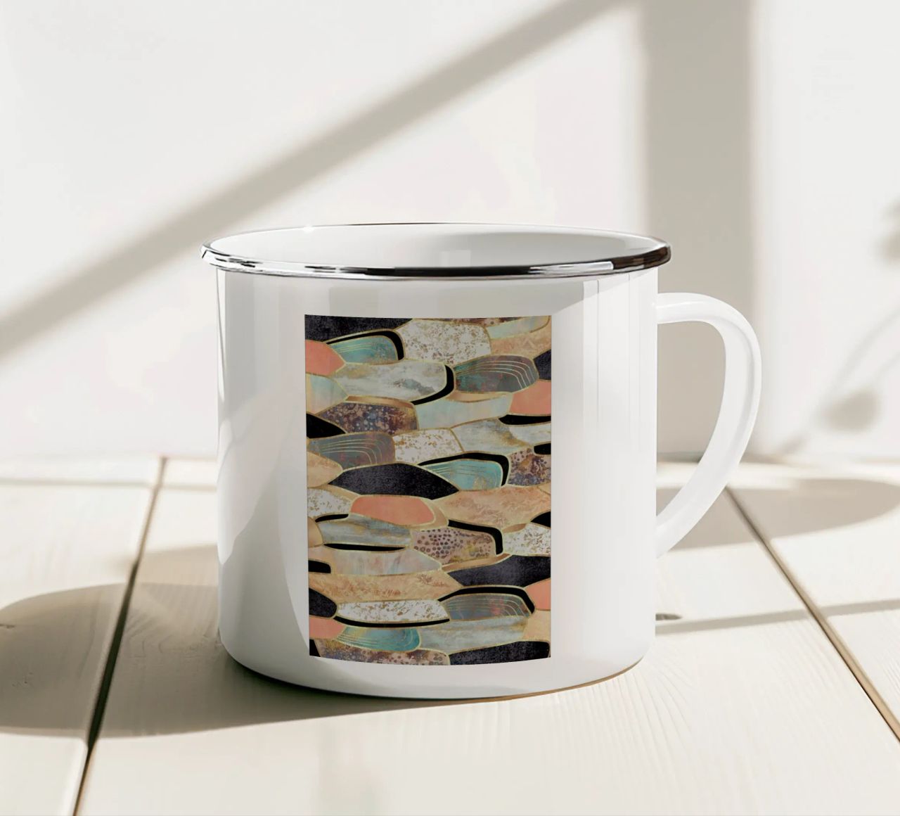Pretty Stone 1 tazza in smalto da Elisabeth Fredriksson