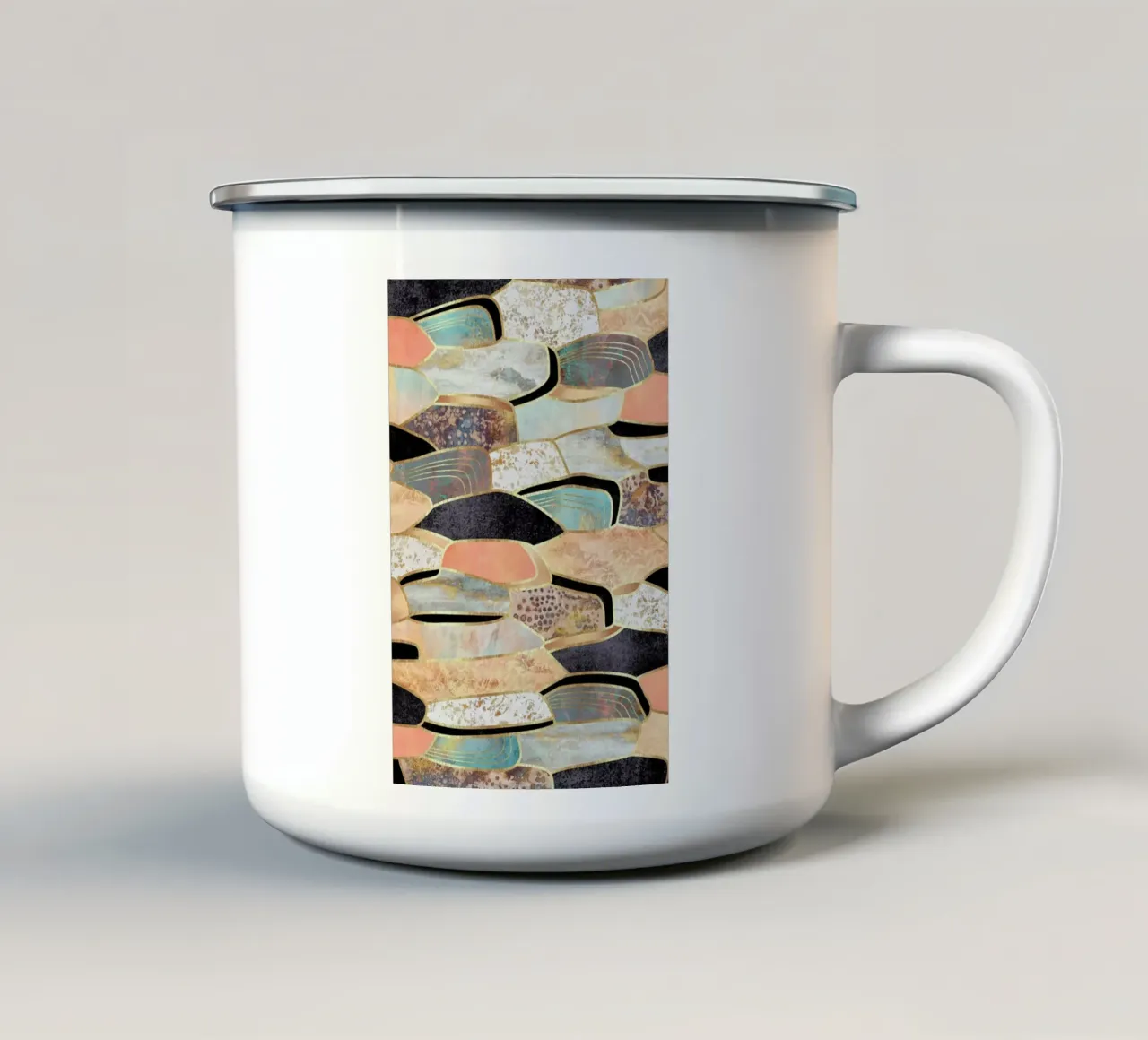 Pretty Stone 1 taza de esmalte de Elisabeth Fredriksson