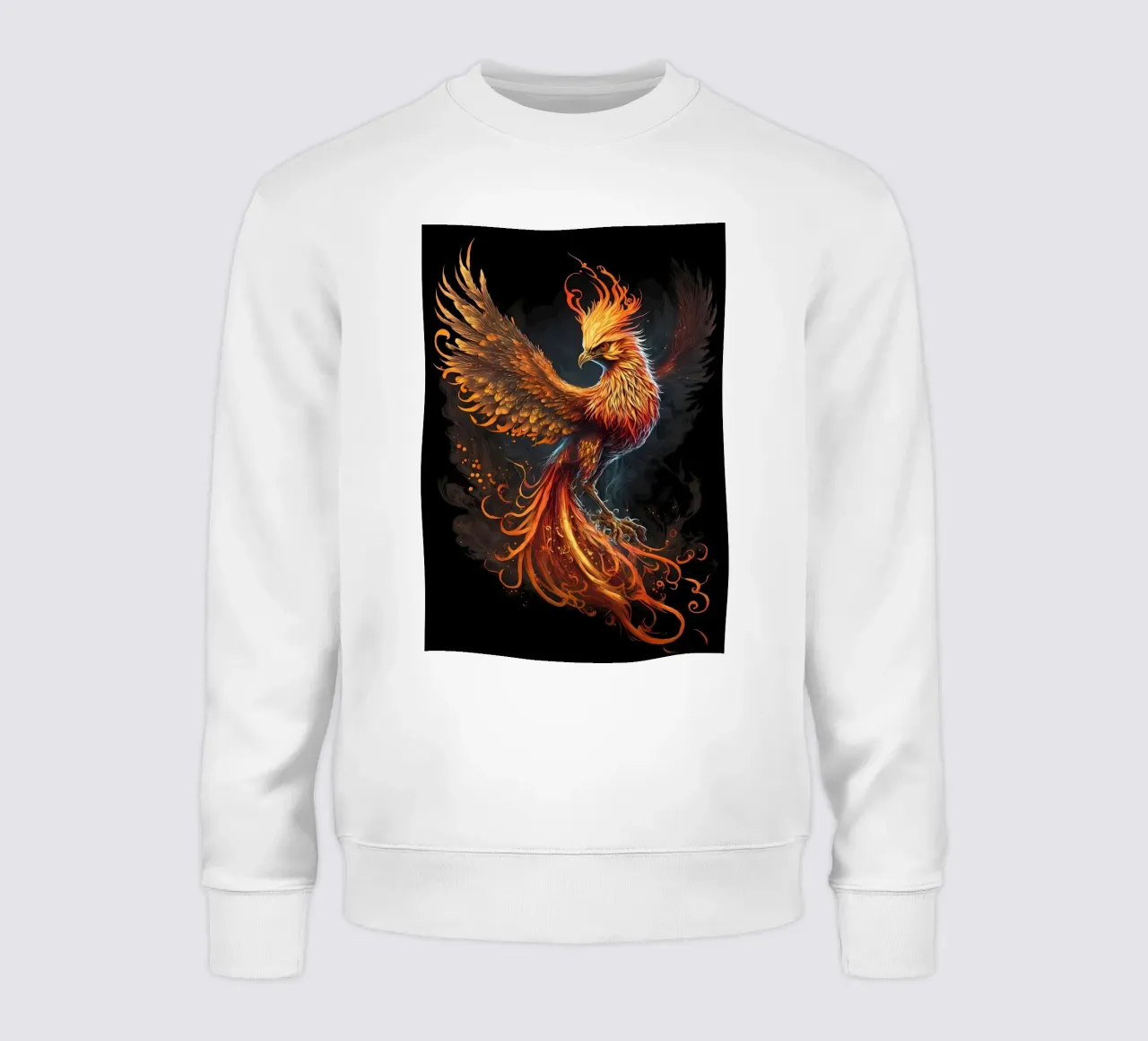 Fenice Nera felpa da Mikesell