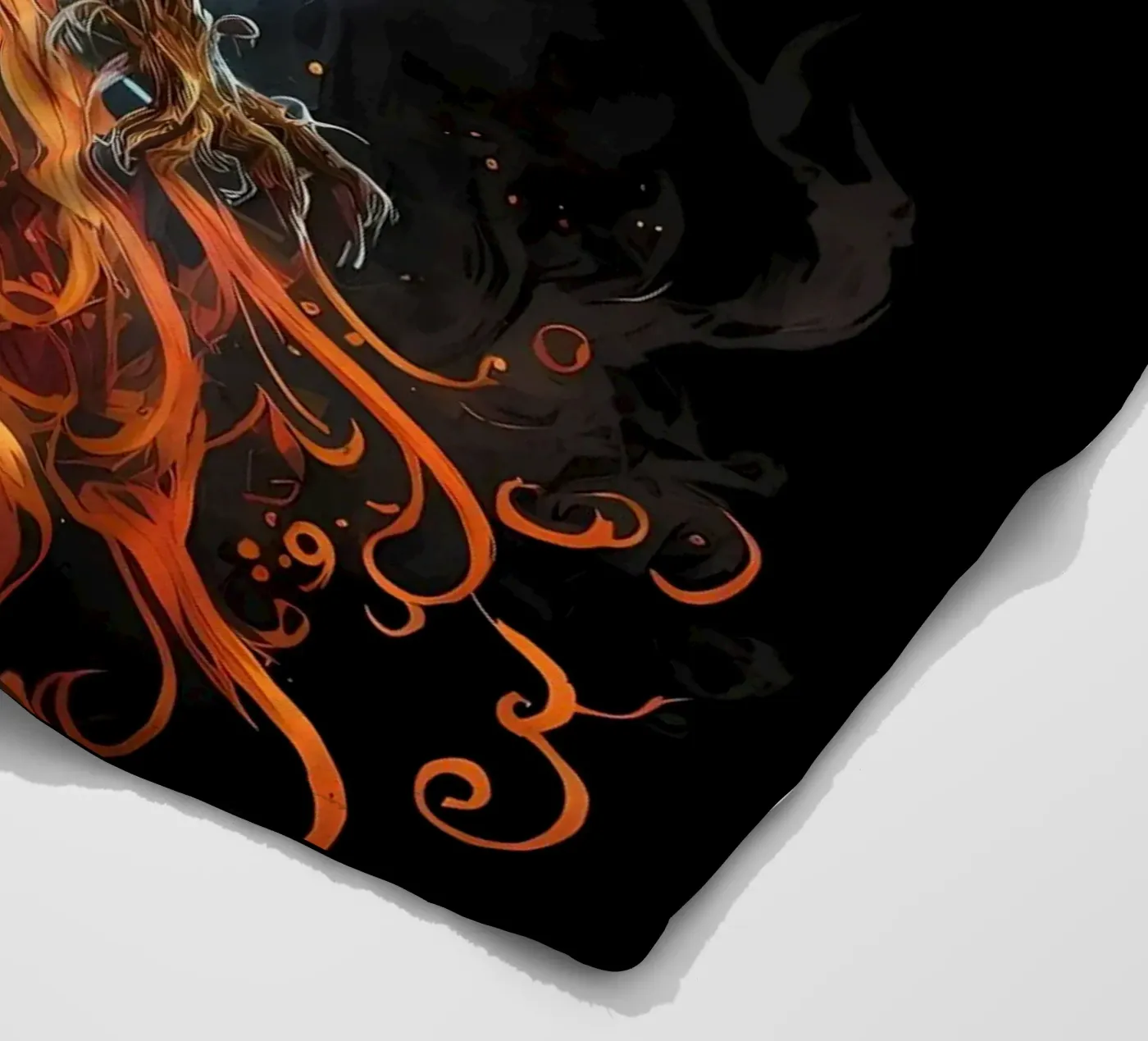 Black Phoenix Fleecedecke von Mikesell