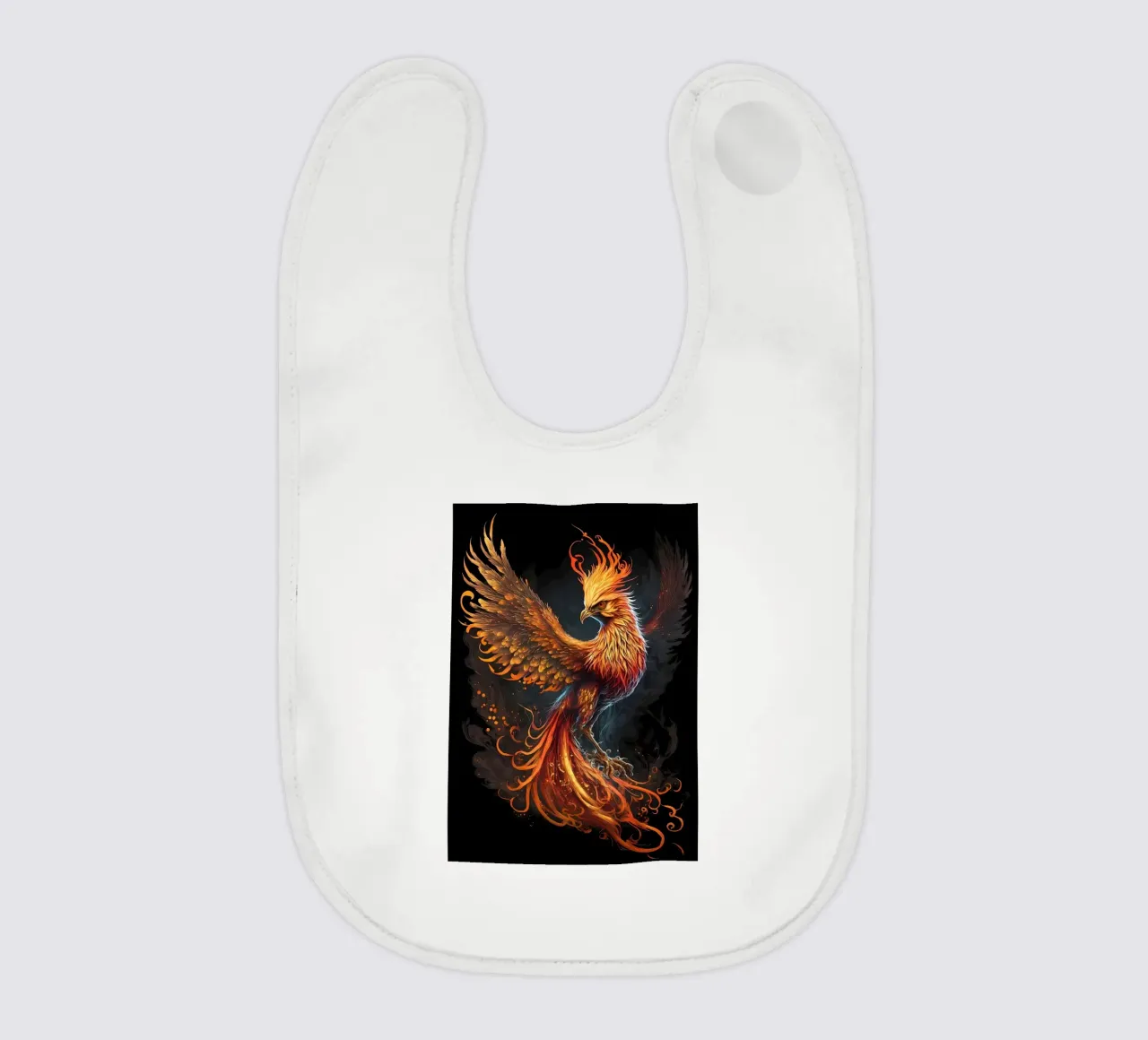 Black Phoenix Babylätzchen von Mikesell