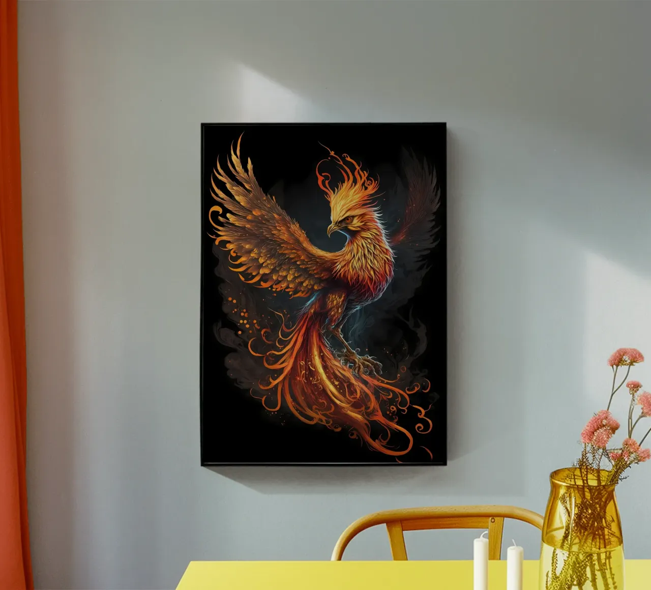 Fenice Nera plexiglass da Mikesell