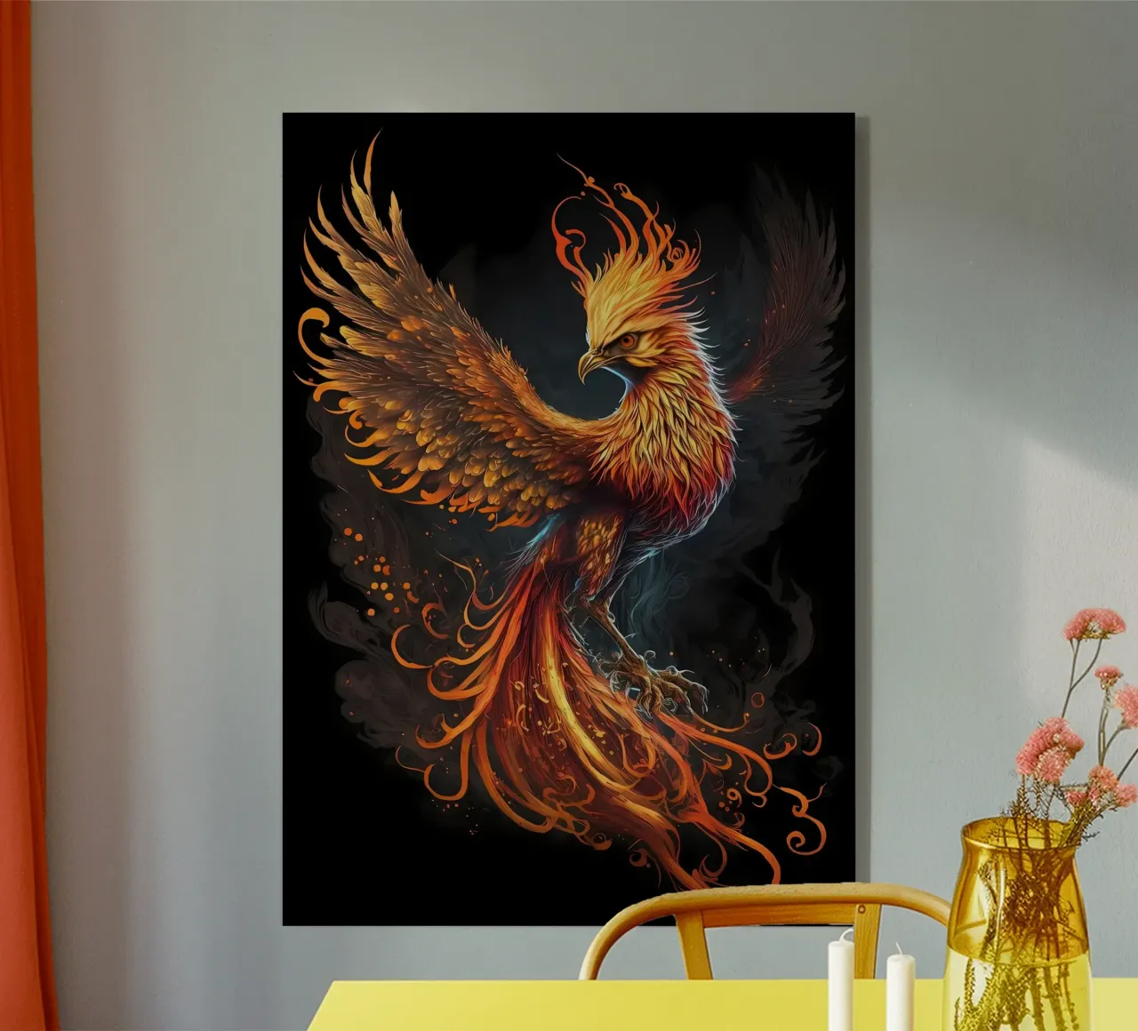 Fenice Nera plexiglass da Mikesell