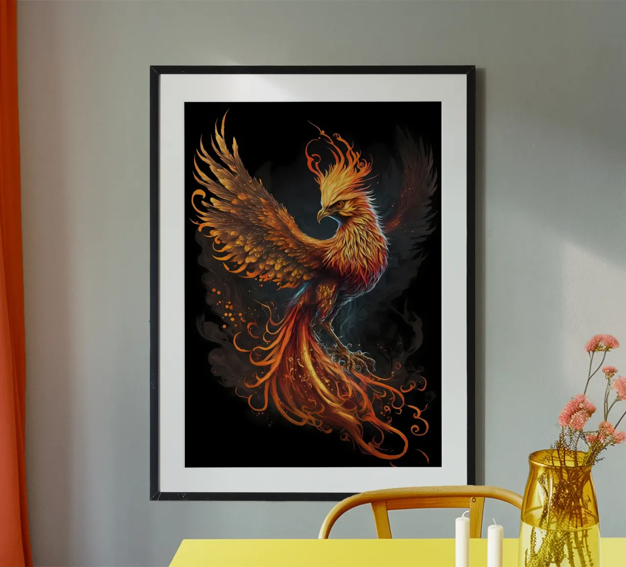 Fenice Nera poster da Mikesell