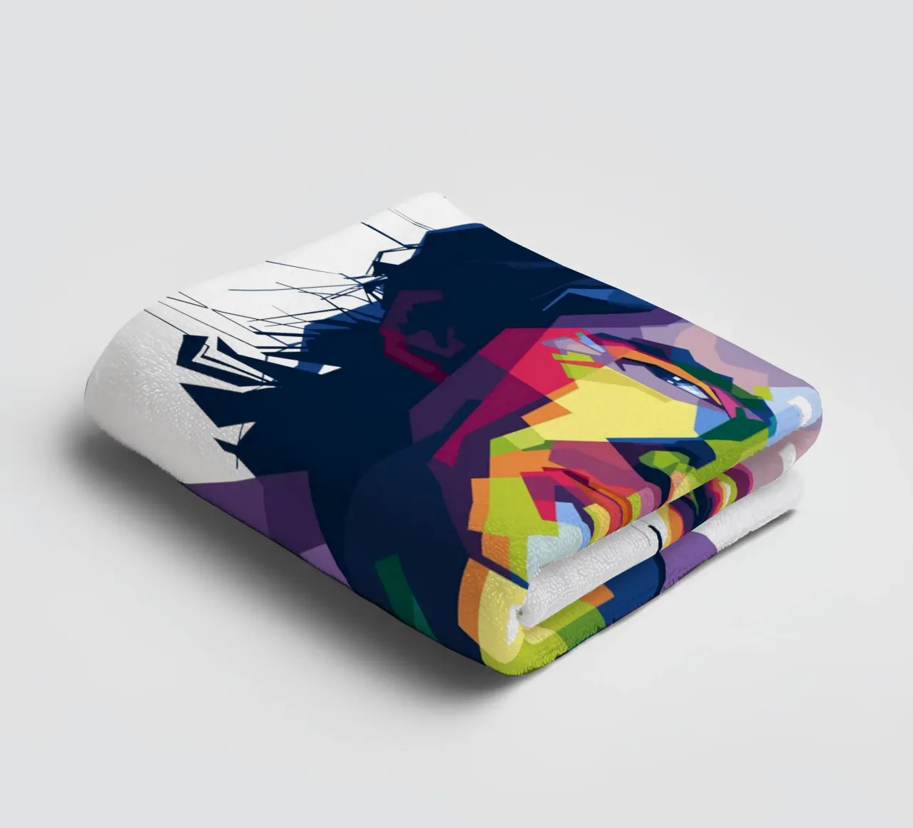 Townes Van Zandt WPAP trending towel by Alkahfsmart