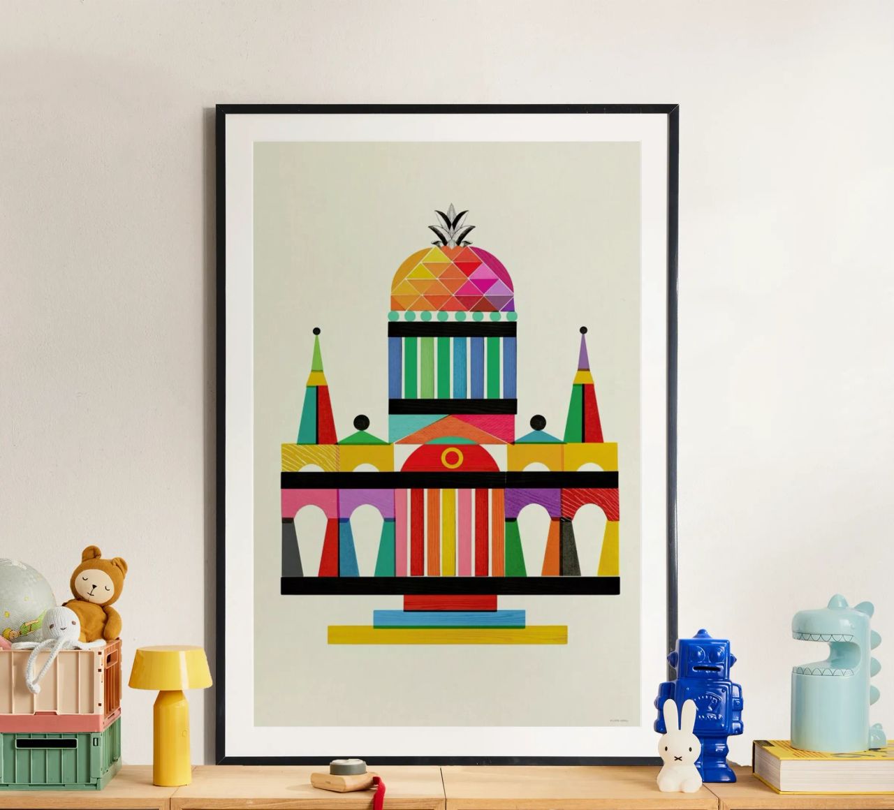 Pineapple Cathedral Architecture carta hahnemühle da Kolorama