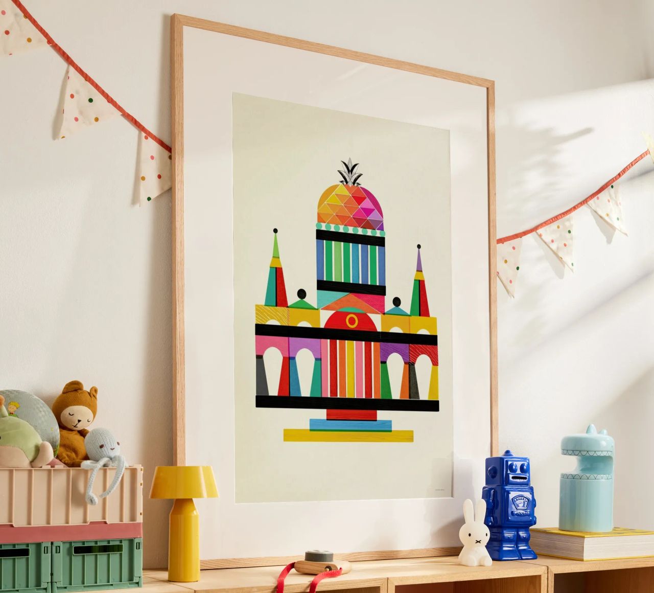 Pineapple Cathedral Architecture carta hahnemühle da Kolorama