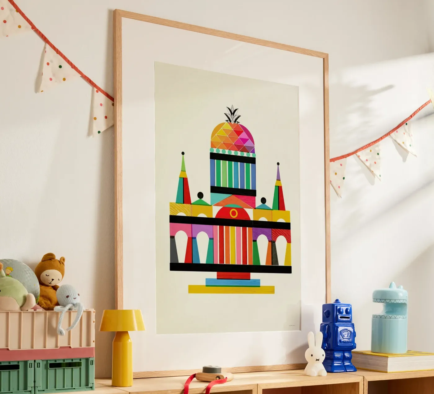 Pineapple Cathedral Architecture poster da Kolorama