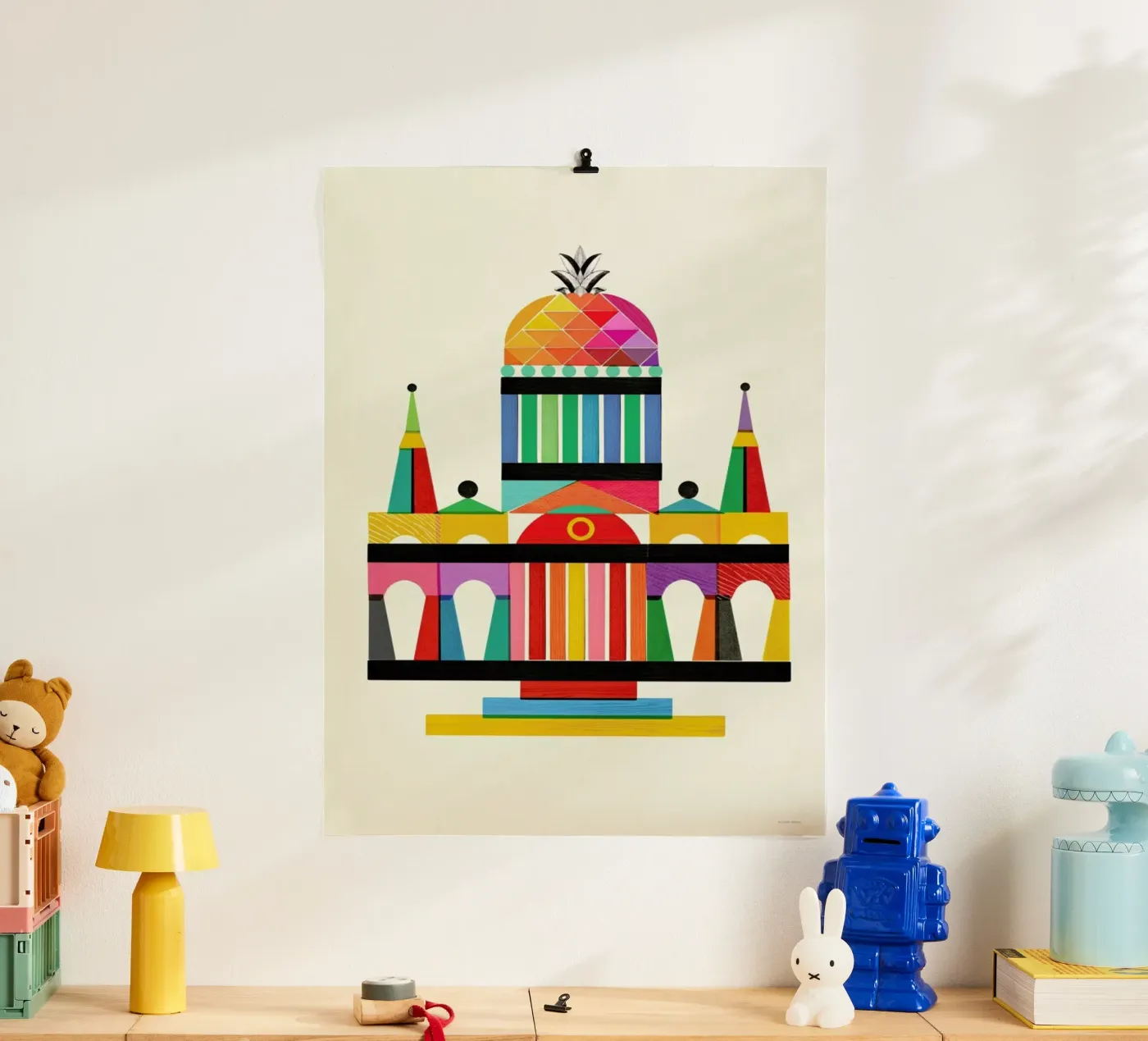 Pineapple Cathedral Architecture poster da Kolorama