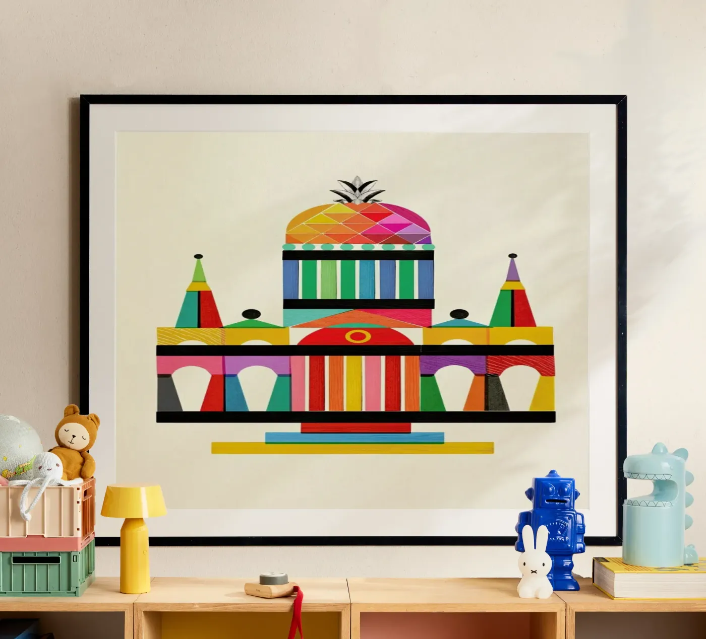Pineapple Cathedral Architecture poster da Kolorama