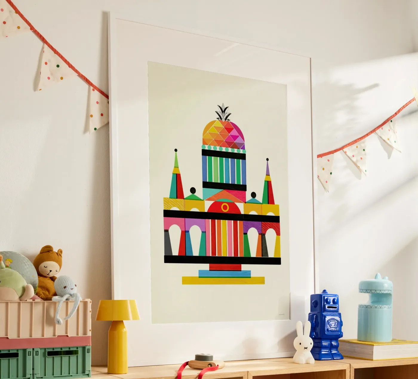 Pineapple Cathedral Architecture poster da Kolorama