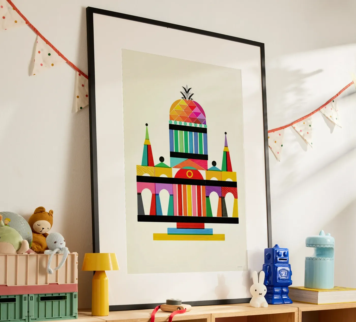 Pineapple Cathedral Architecture poster da Kolorama