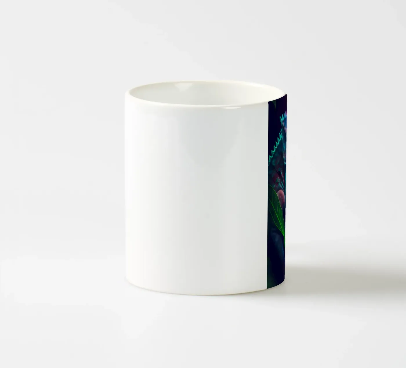 Poster ceramic mug by Mikesell