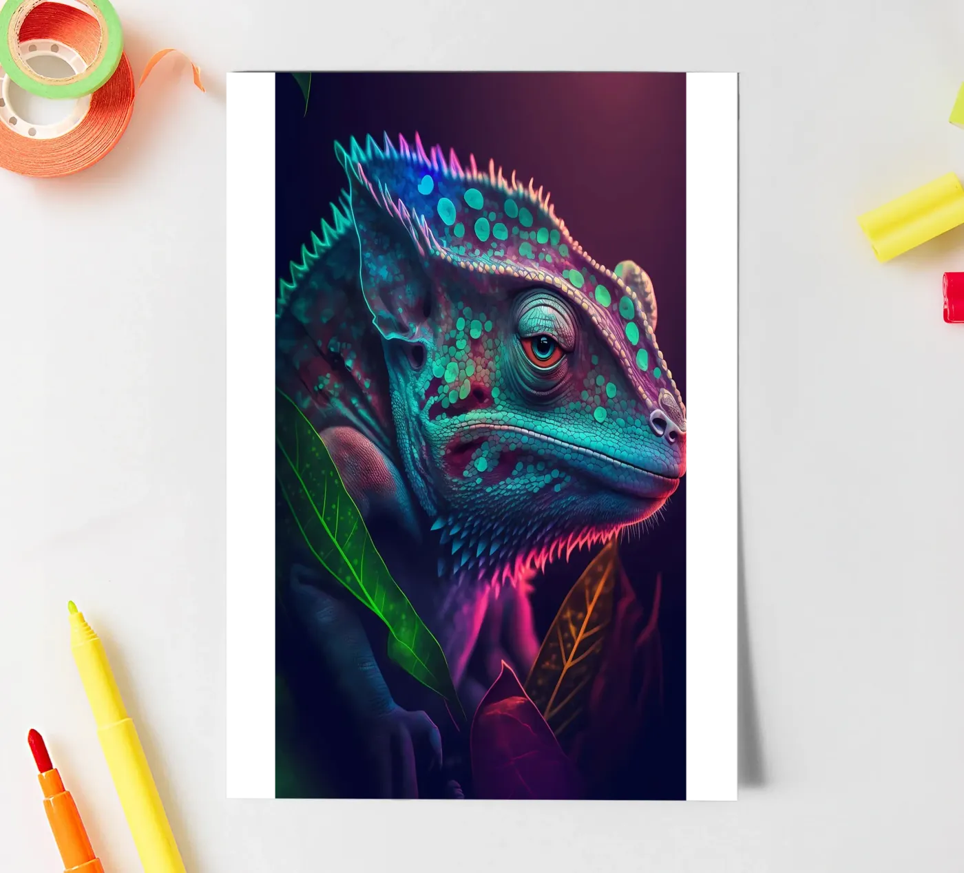 Poster sticker sheet by Mikesell