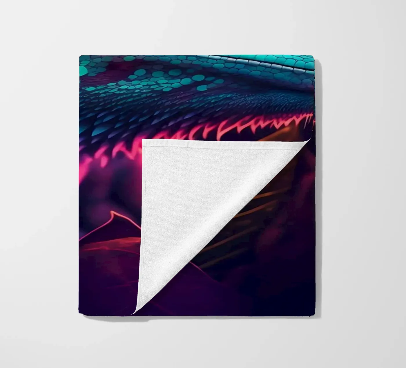 Poster strandhanddoek van Mikesell
