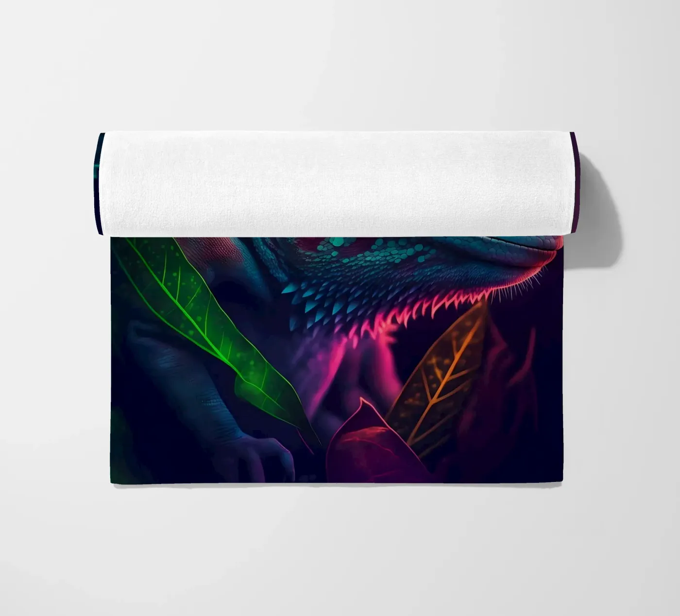 Poster strandhanddoek van Mikesell