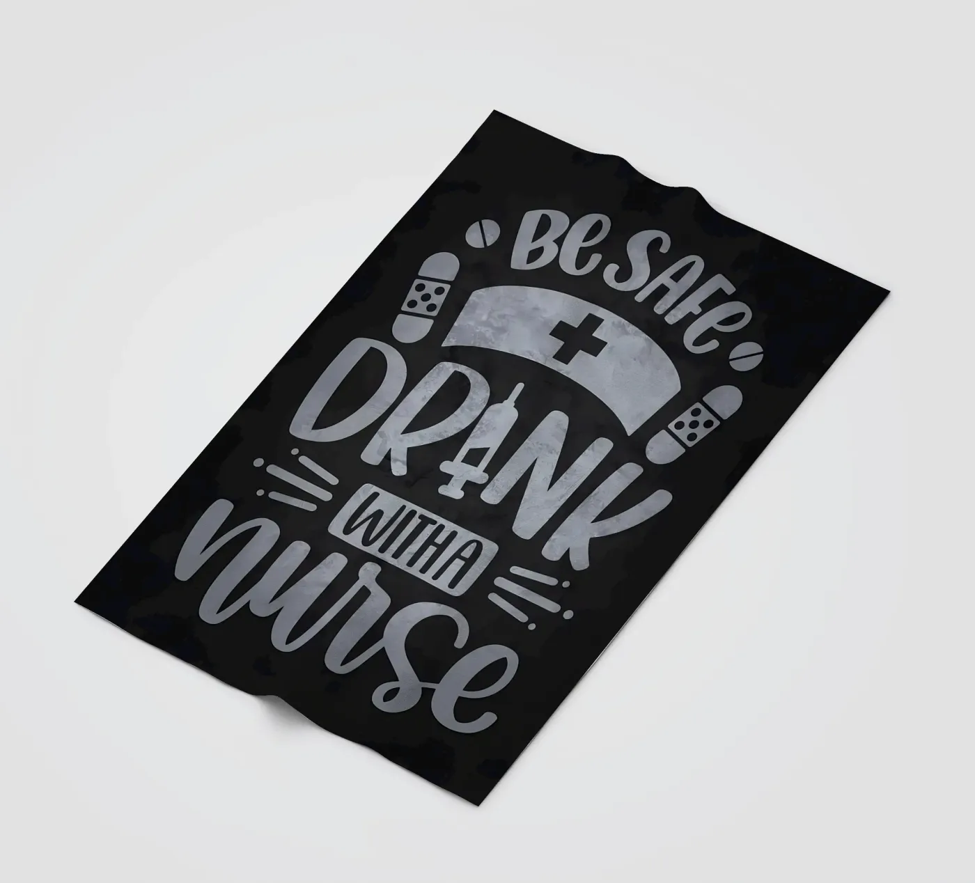 Poster fleecedeken van Delaplane