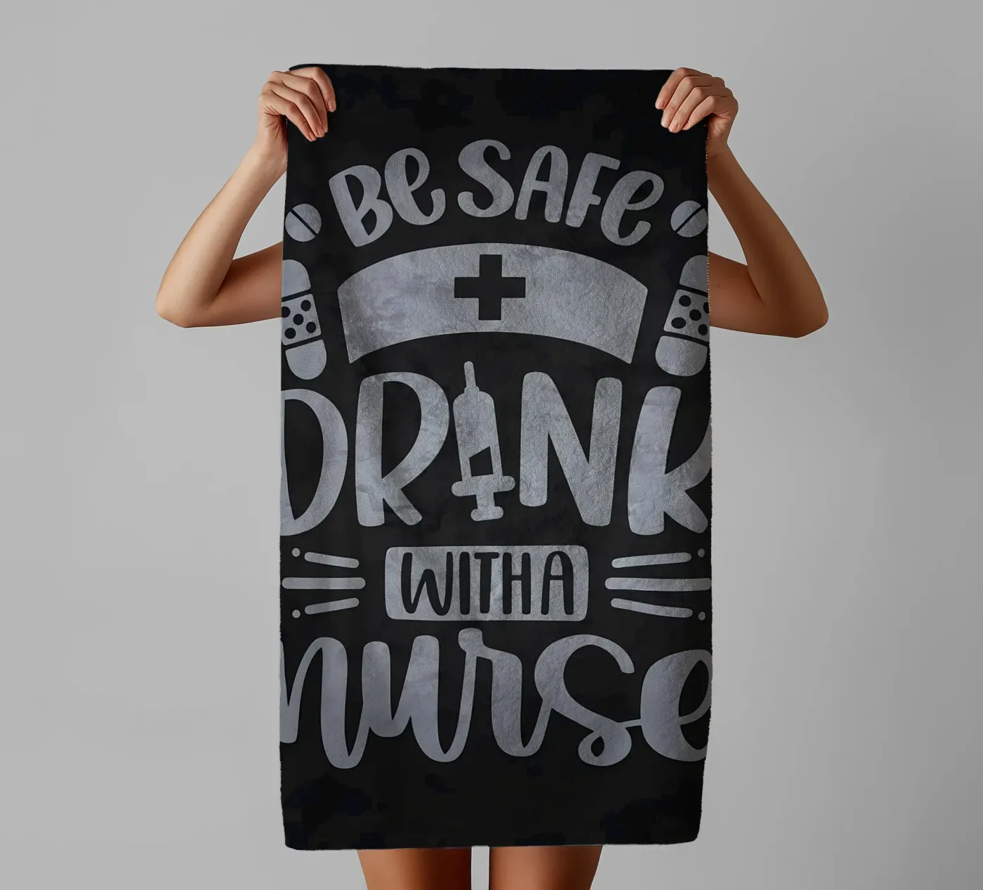 Poster badhanddoek van Delaplane