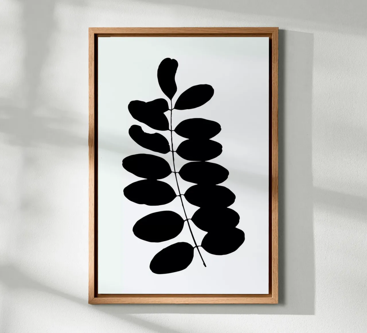 Leaf Specimen 1 tela con Cornice a cassetta da Oh Darling