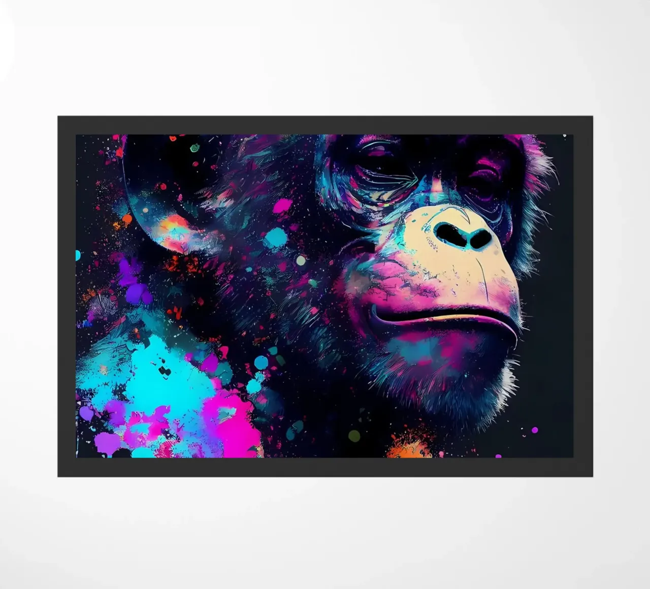 Scimpanzé colorato zerbino da Mikesell