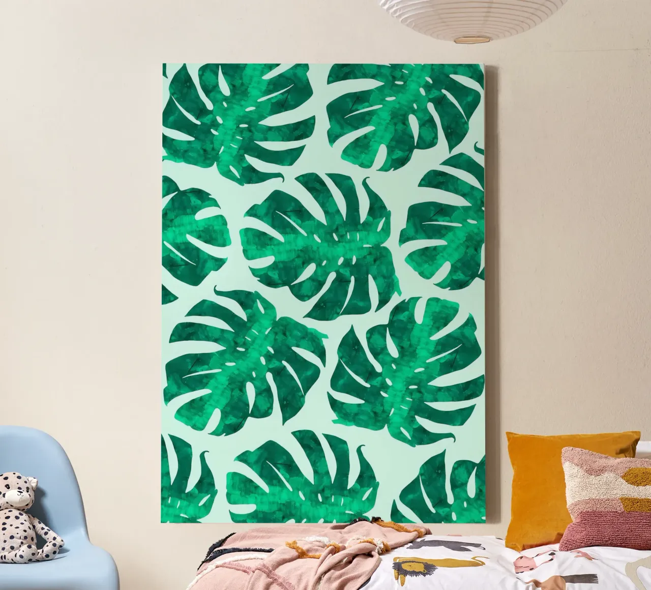 Bloemcompositie VIII canvas met Baklijst van Ginnery