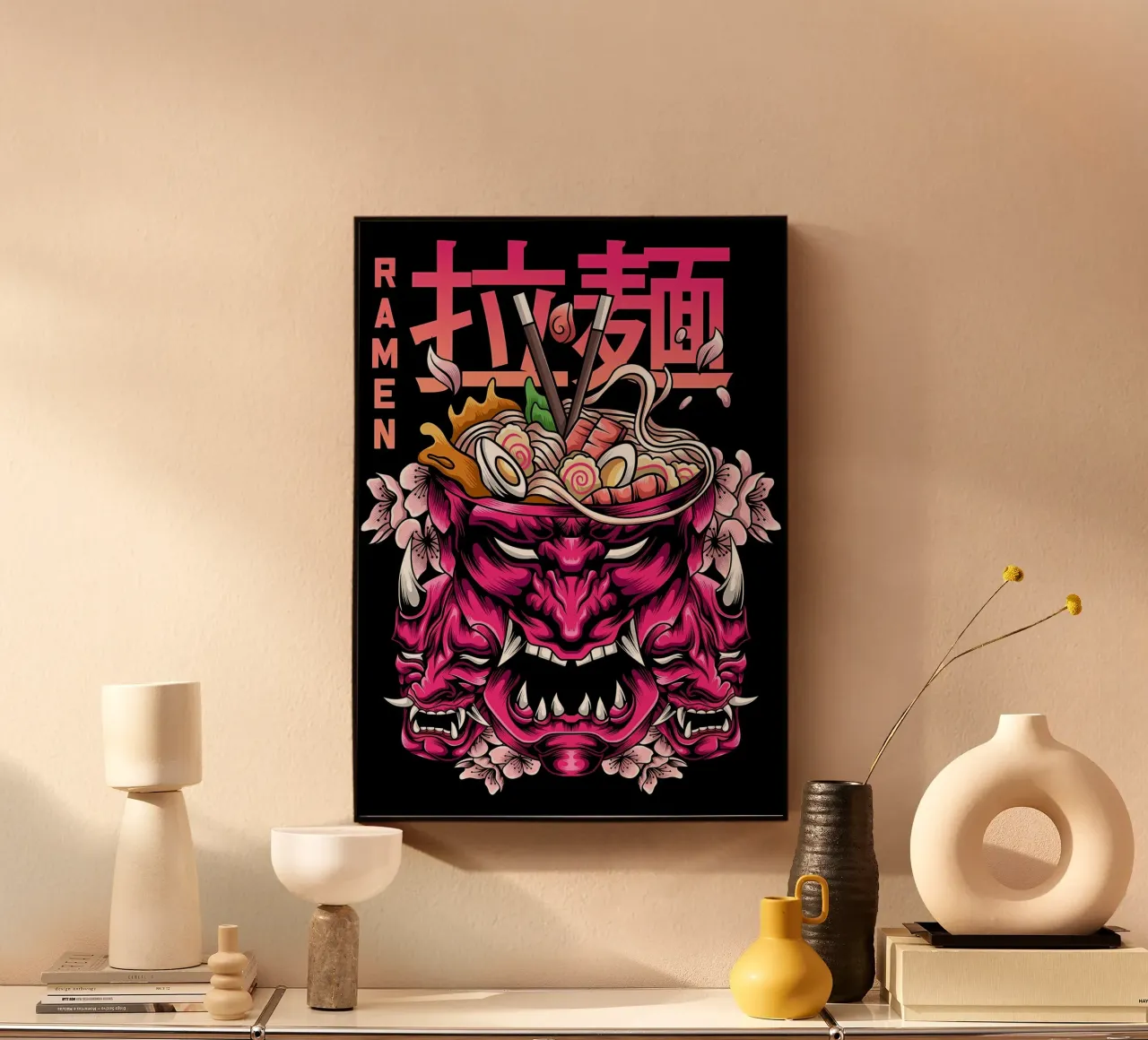 Ramen Samurai plexiglass da Mikesell