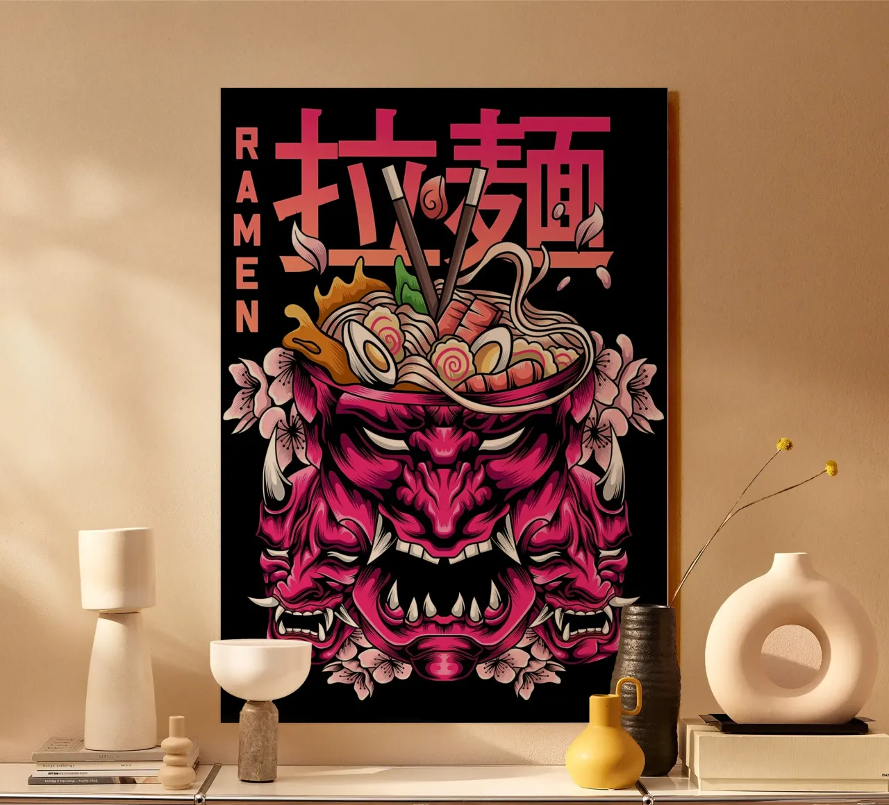 Ramen Samurai plexiglass da Mikesell