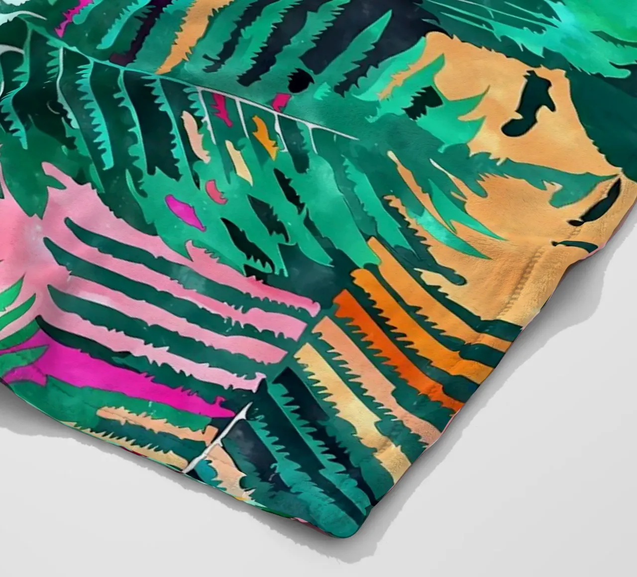 I am All About Palm Trees fleece blanket by Ginnery