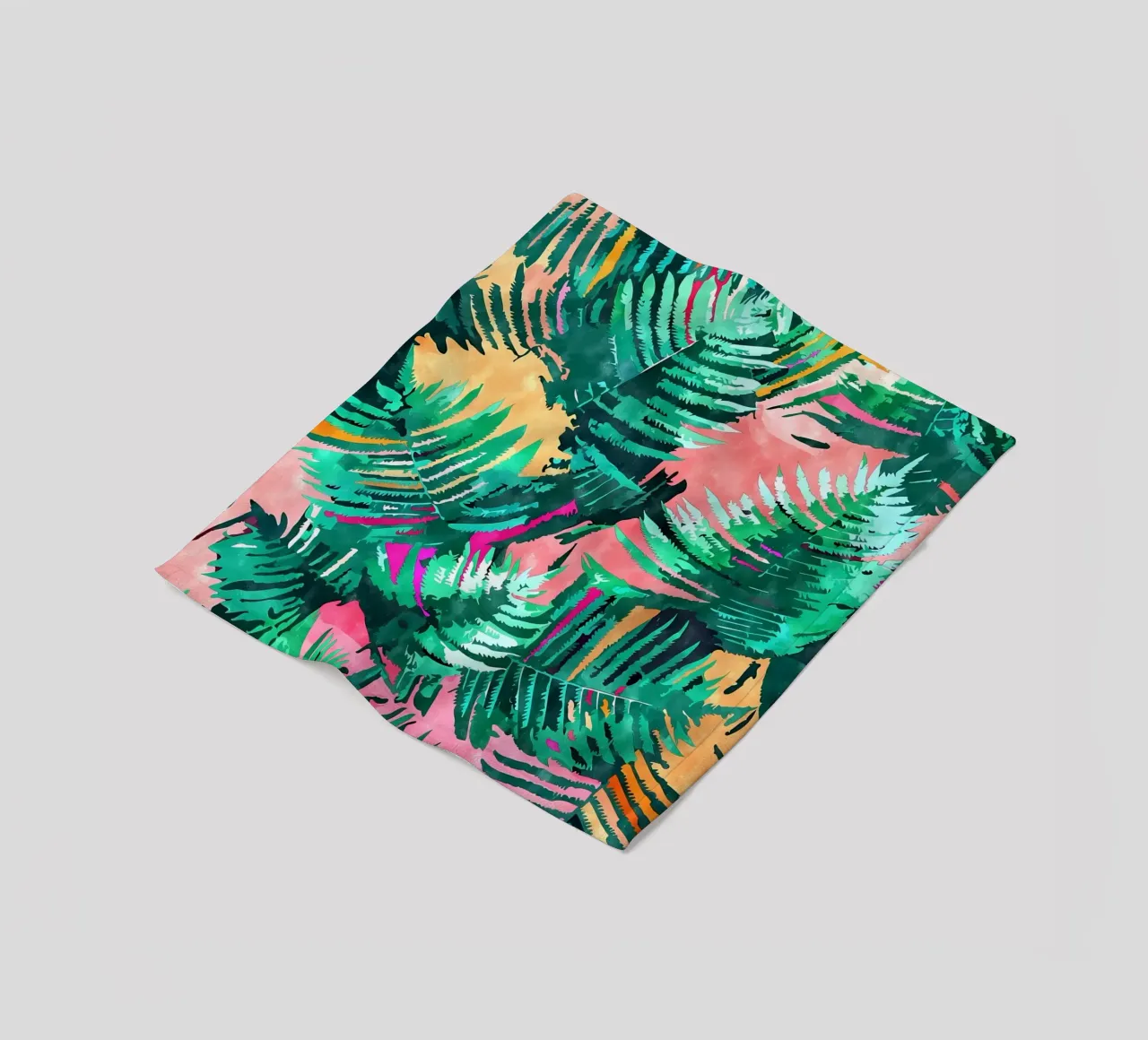 I am All About Palm Trees fleece blanket by Ginnery