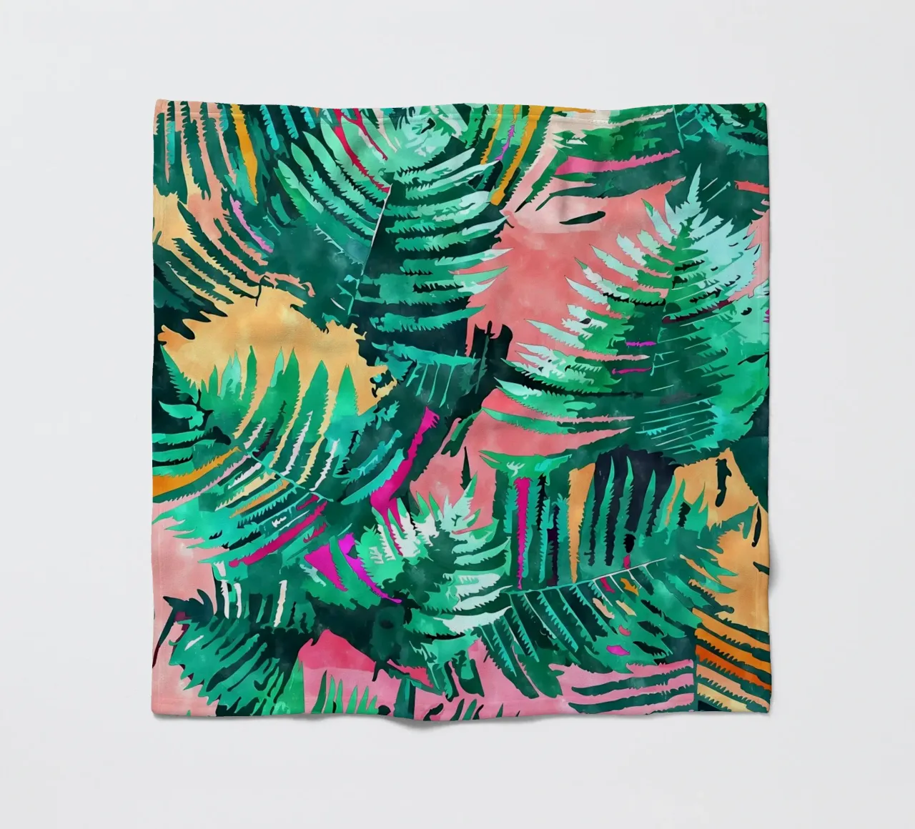 I am All About Palm Trees fleece blanket by Ginnery