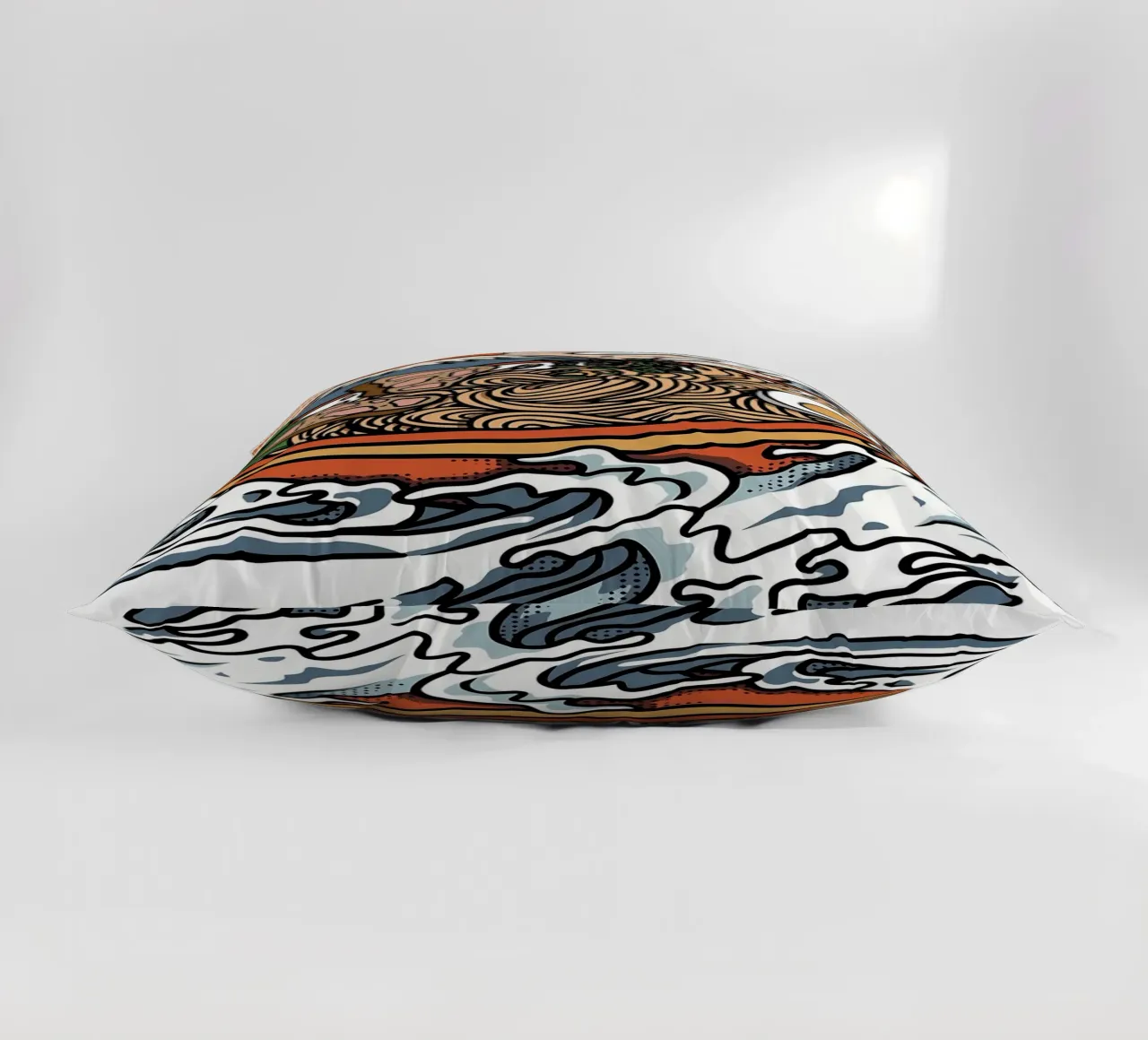 Grande onda di ramen cuscino da Mikesell