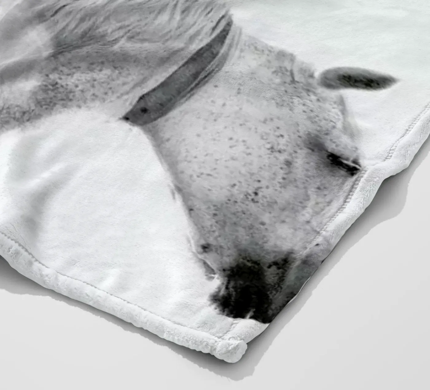 Horses Back fleecedeken van Victoria Frost