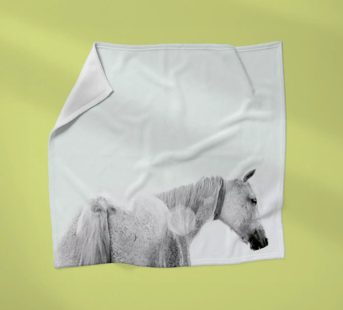 Horses Back fleecedeken van Victoria Frost