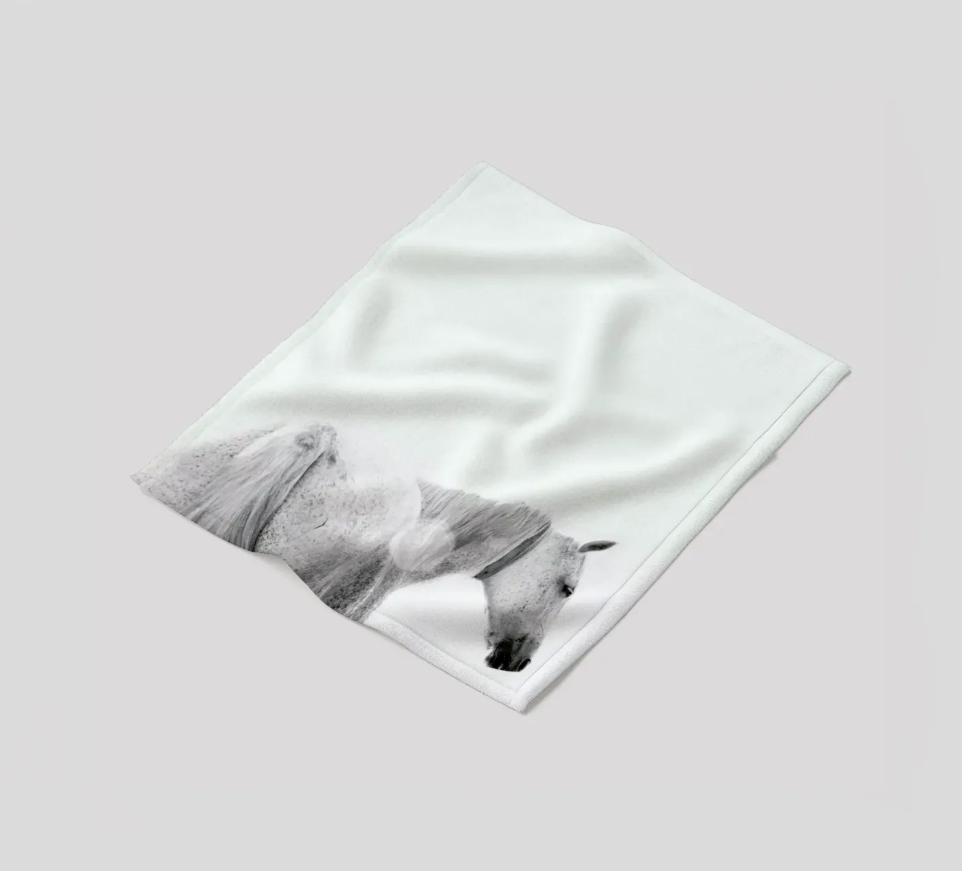 Horses Back coperta in pile da Victoria Frost