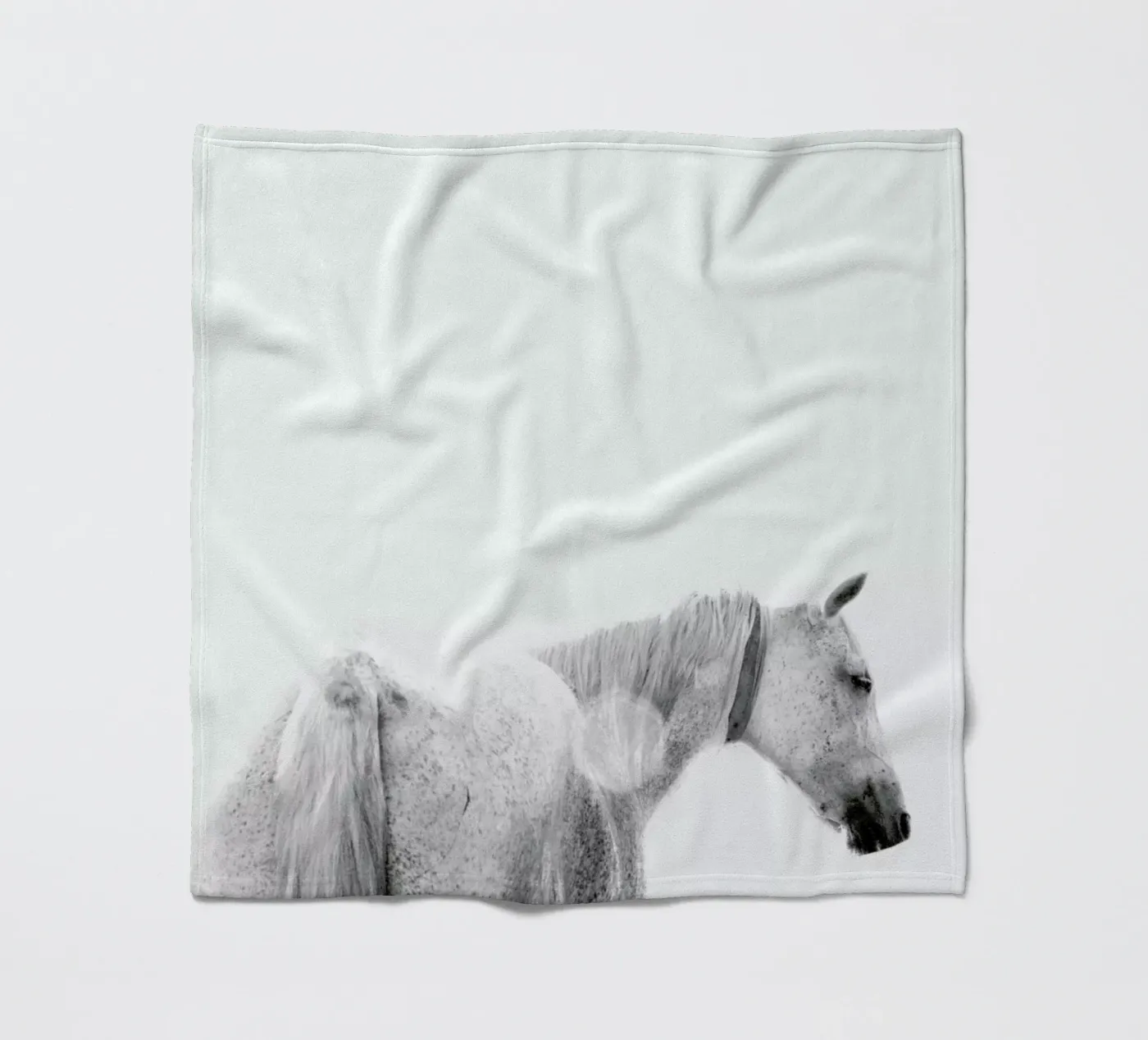 Horses Back coperta in pile da Victoria Frost