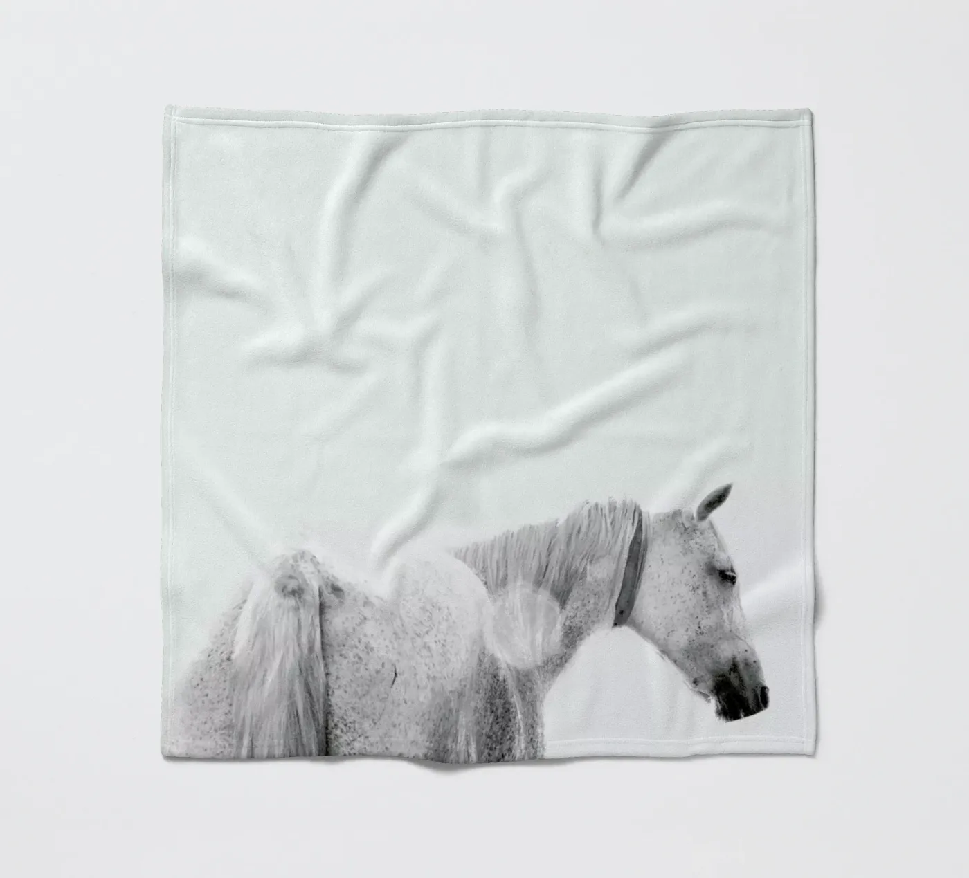 Horses Back fleecedeken van Victoria Frost