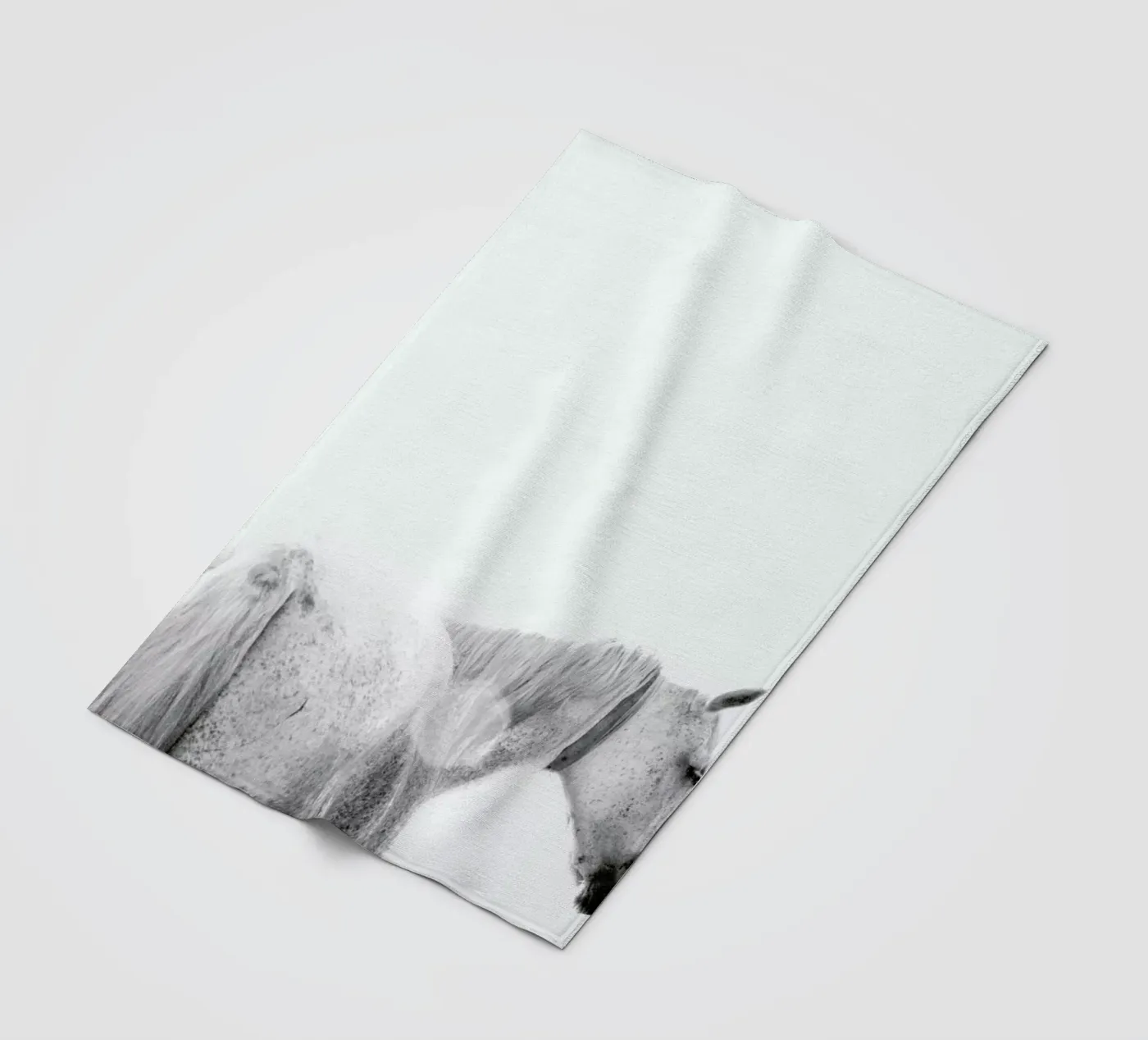 Horses Back coperta in pile da Victoria Frost