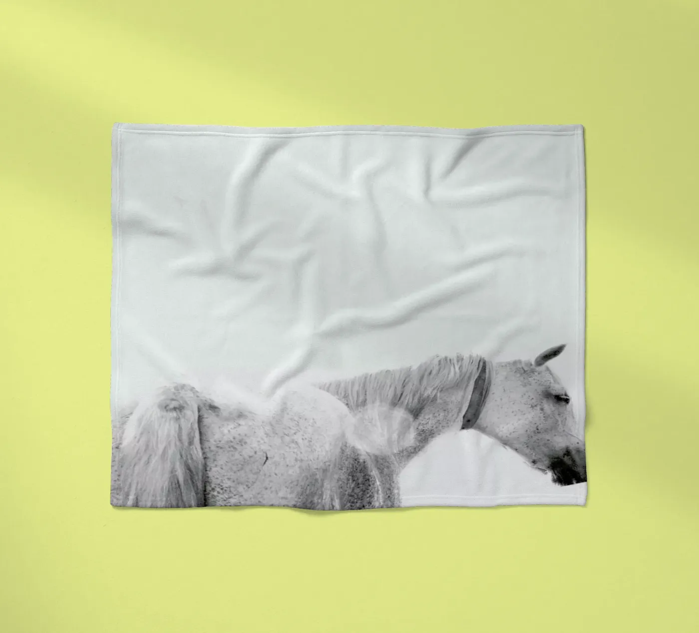 Horses Back coperta in pile da Victoria Frost