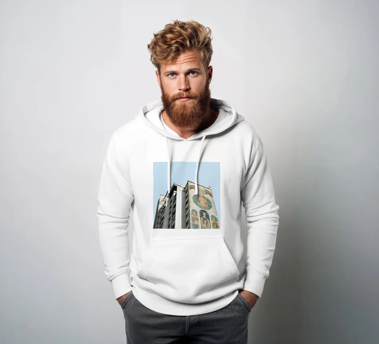 CCCP Cosmonaut 2 felpa con cappuccio da Marc Schulthess
