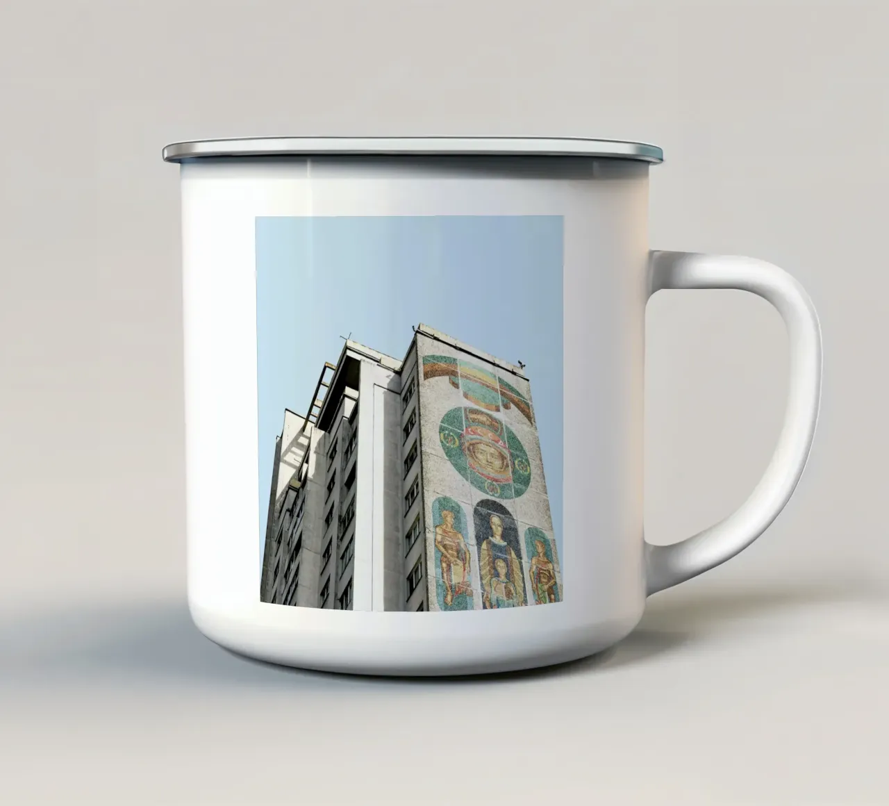 CCCP Cosmonaut 2 tazza in smalto da Marc Schulthess