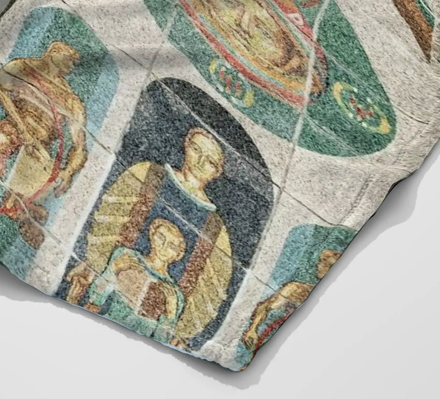 CCCP Cosmonaut 2 fleece blanket by Marc Schulthess