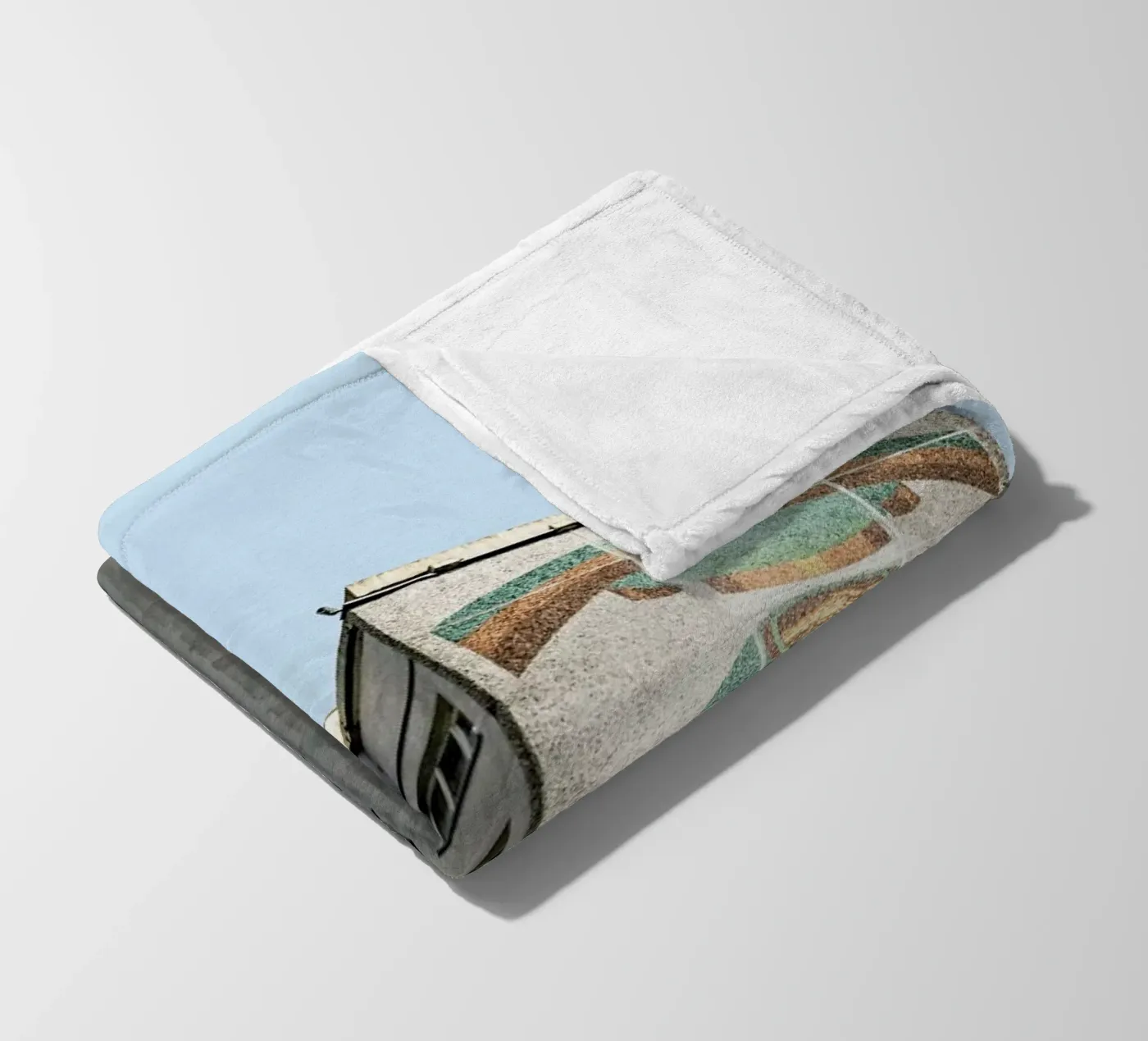 CCCP Cosmonaut 2 fleece blanket by Marc Schulthess