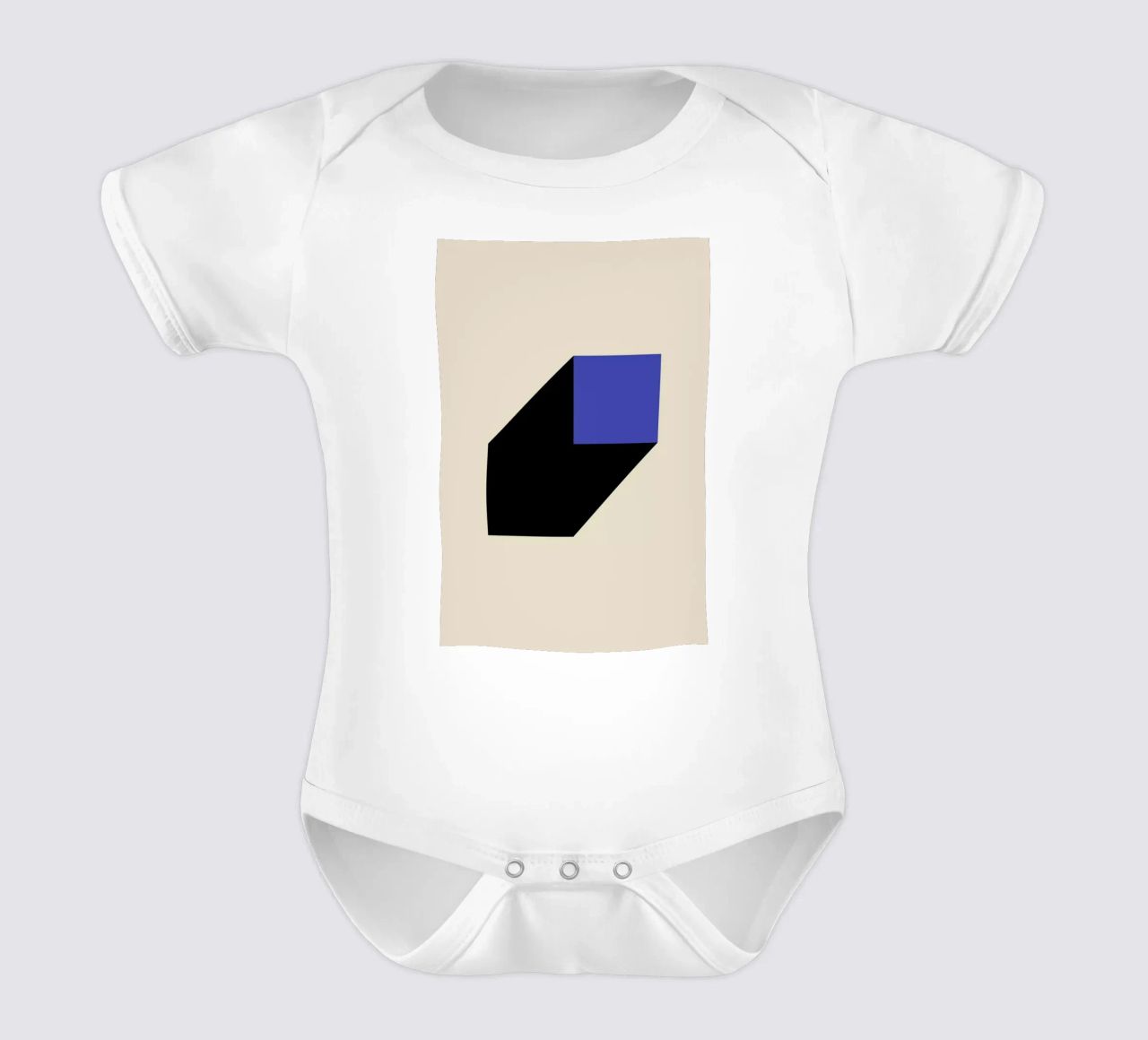 Geometric Projection body neonato maniche corte da Studio One